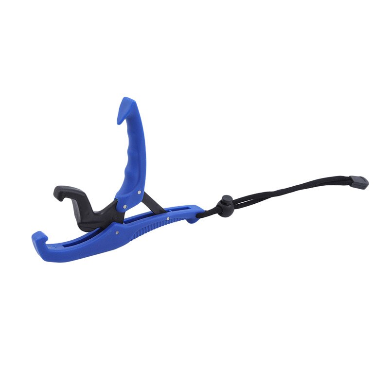 6/9 Inch Practical Fish Catch Tool Fishing Lip Grip Floating Clamp Holder Pliers Controller Fishing Tools: blue 6in