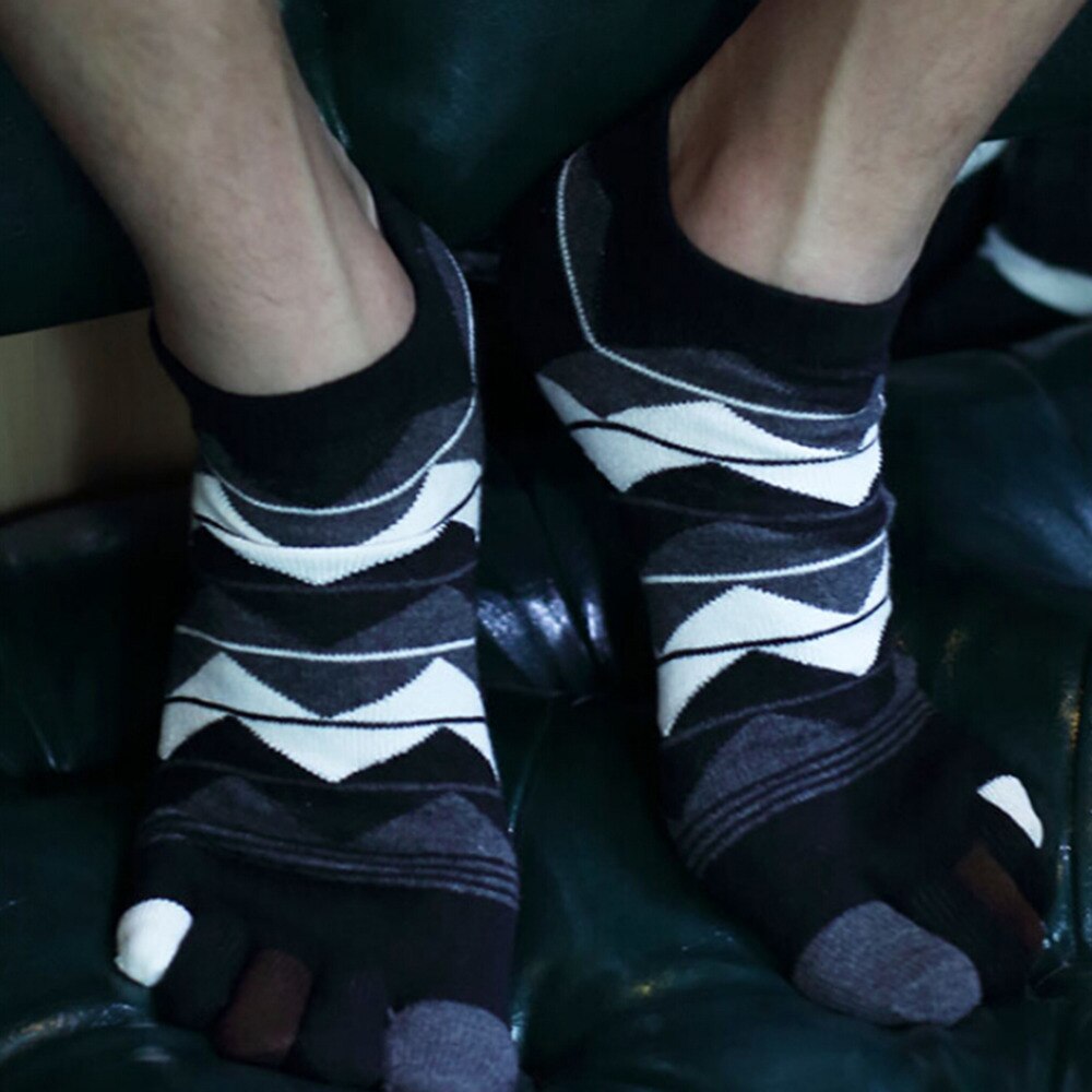 1 Paar Mannen Vrouwen Unisex Sokken Katoen Vijf Vingers Sokken Teen Sokken Mannen Accessoires 4 Kleuren