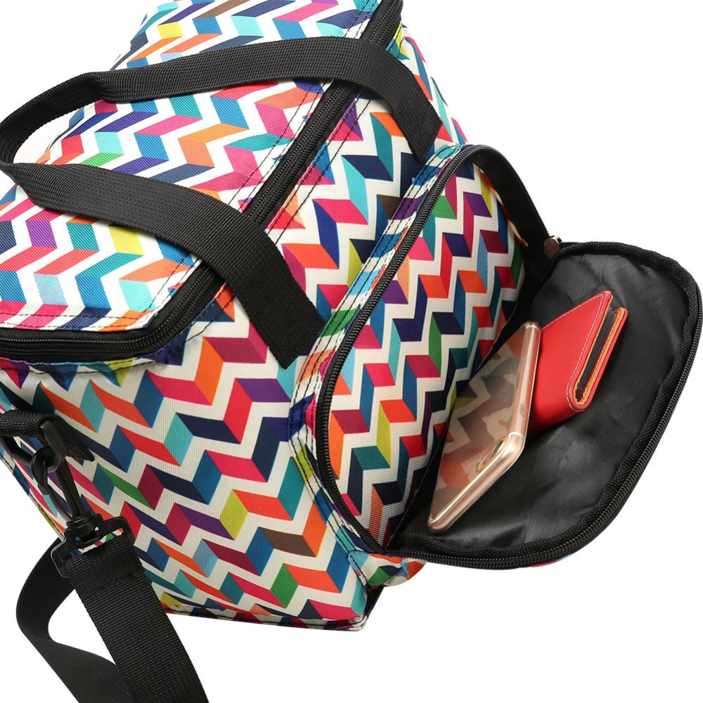 Männer Frauen Große Kapazität Tragbare Mittagessen Tasche Frisch Halten Box Isolierte Tote Wasserdicht Cool Reise Lebensmittel Mittagessen Lagerung Hand Taschen