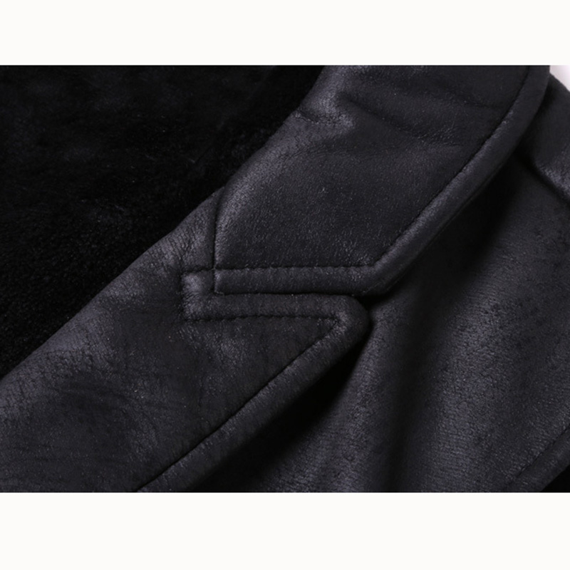 Waistcoat Men Vest Casual Faux leather leather Slim vest lapel classical Vintage gilet European style male