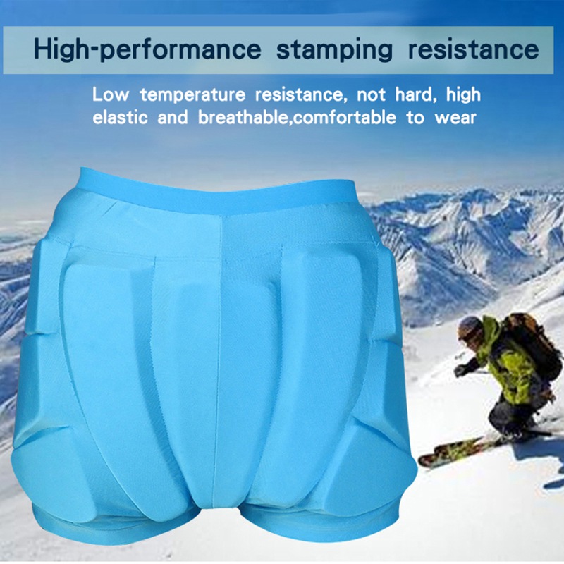 Kinderen Ski Hip Pad Protector Anti-Fall Mannen Vrouwen Outdoor Sport Skiën Shorts Hip Pad Protector Armor Schaatsen Skiën heupkussen