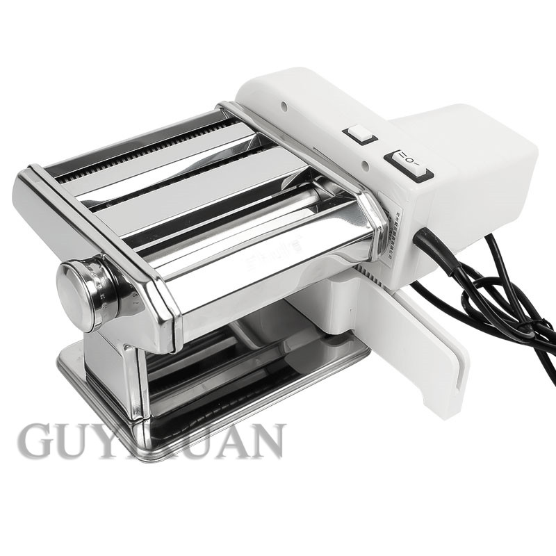 Lille elektrisk rustfrit pastamaskine fuldautomatisk multifunktionel pastamaskine husstand manuel pressemaskine