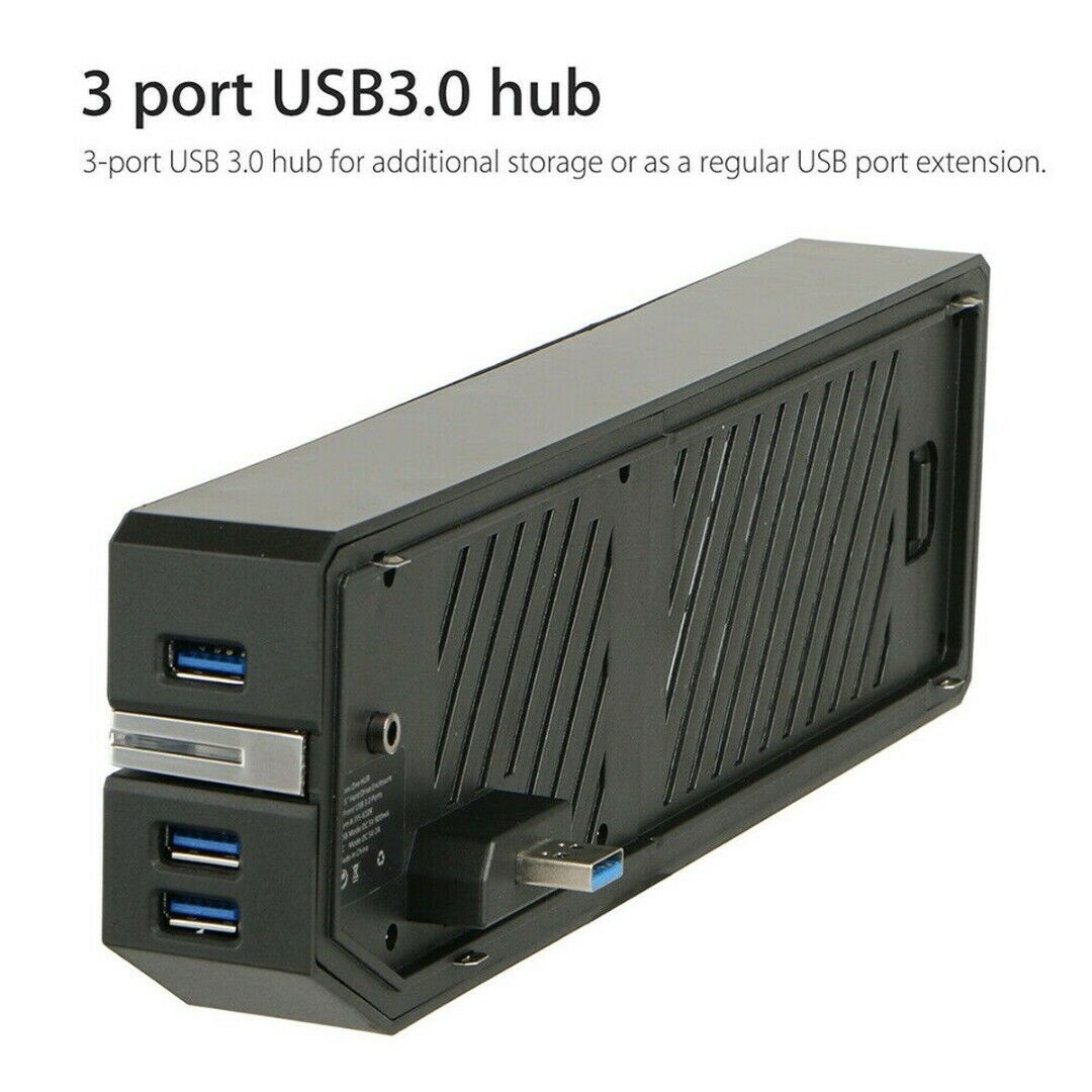 For Xbox One HDD Adapter USB 3.0 External Memory Data Storage Bank Expand Black Gaming Accessories