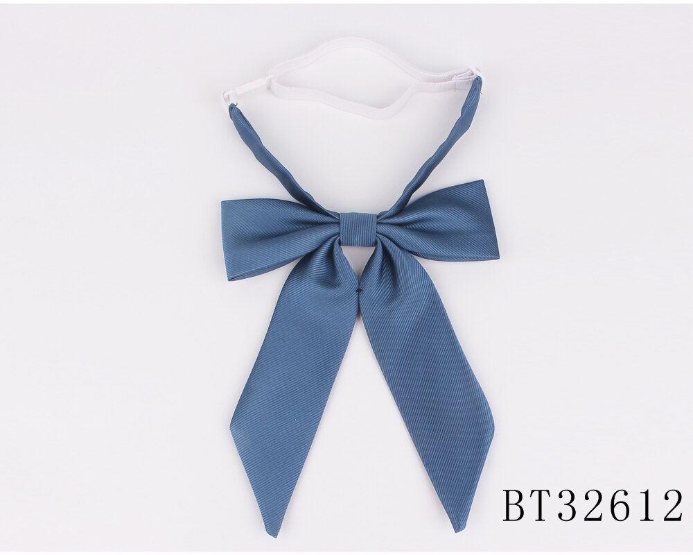 Pajarita lisa para mujer, pajarita informal para mujer, cuello de uniforme, lazo femenino, pajaritas a cuadros para adultos, corbatas, pajaritas para niñas: Plata
