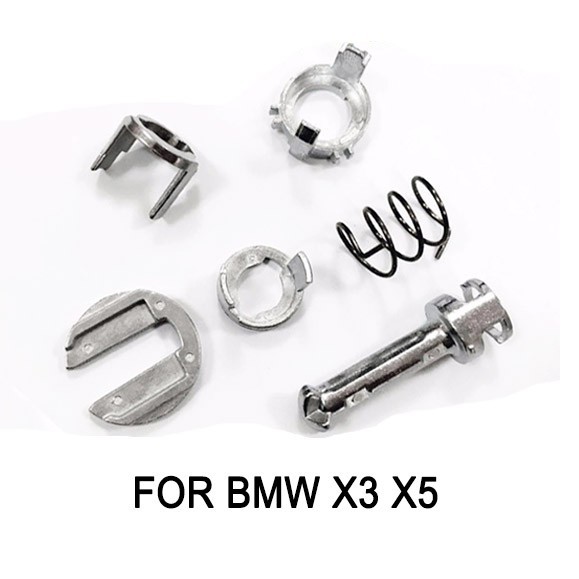 Per BMW X5 X3 E53 E83 Serratura Barrel Kit di Riparazione Cilindro Anteriore Sinistro o Destro 4/5-Porte