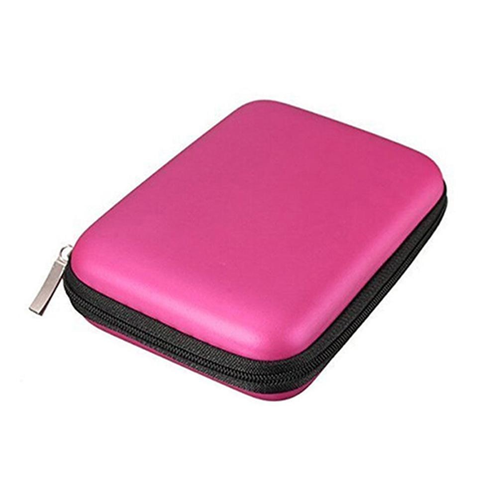 Boîtier de disque dur Portable de 2.5 pouces, Protection de stockage pour disque dur externe HDD, noir/rouge/bleu