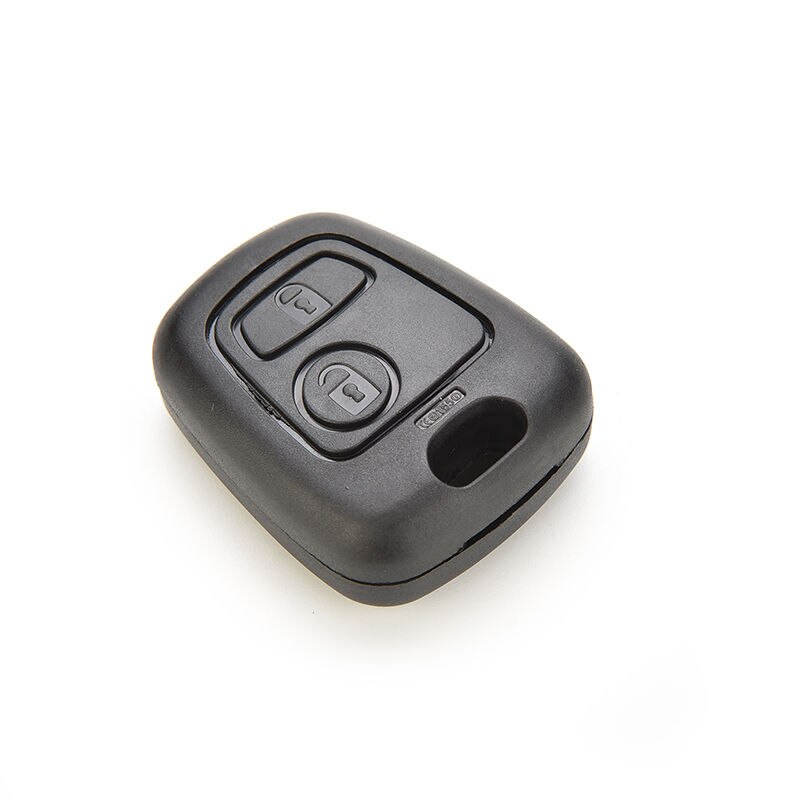 Funda De Llave Remota Plegable Modificada Con 2 Boton Para Peugeot