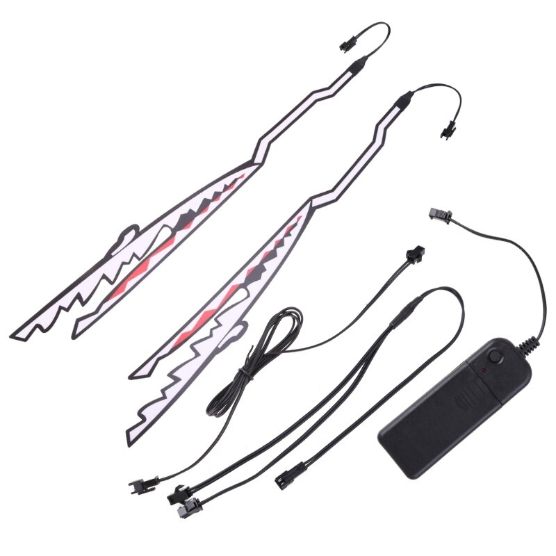 Helm Led Koud Licht Mod Kit Bike Helm Lamp Bar Lichtgevende Signaal Sticker Night Rijden Signaal Helm Licht D7YA: W