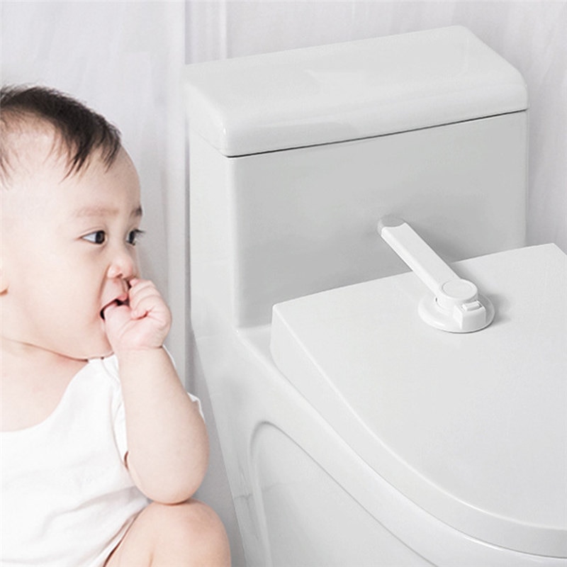 Baby toiletlåse kæledyr barn børn sikkerhed toddler sæde låg sikkerhedsrem hjemmebeskyttelsesværktøjer badeværelseslås tilbehør