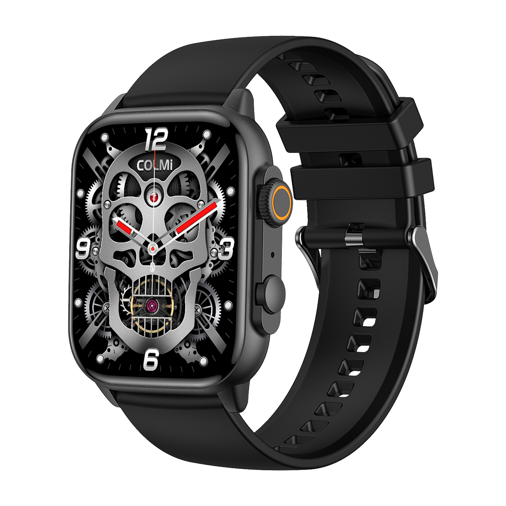 COLMI-reloj inteligente C81 para hombre y mujer, accesorio de pulsera resistente al agua IP68 con Pantalla AMOLED de 2,0 pulgadas, compatible con AOD, 100 modos deportivos, PK Ultra Series 8: Blanco