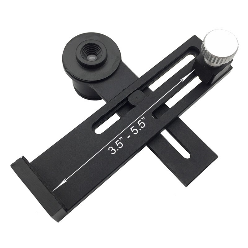 Adaptateur universel de support pour téléphone portable avec pince de téléphone oculaire 10X se connecter avec un Microscope stéréo