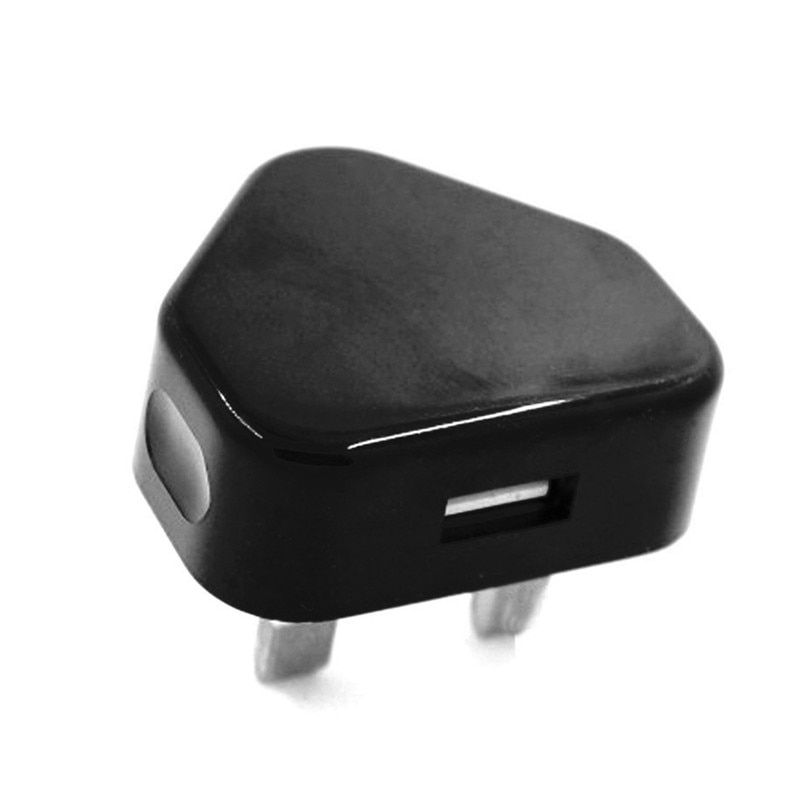 UK Plug 3 Pin Plug Adapter Charger Mains Power Usb-poorten voor Telefoons Tabletten