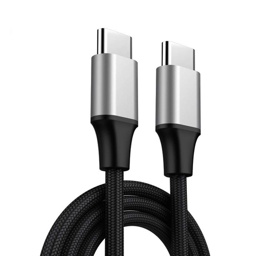 USB C zu USB C Typ C Kabel Stecker-stecker 3A PD Schnelle Lade Daten Ladegerät Kabel