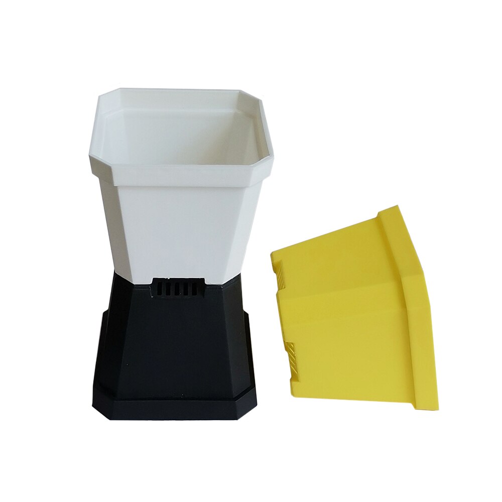 14 Pcs Plastic Dikker Vierkante Bloempotten Home Tuin Kantoor Vetplant Pot Snoep Kleur Kas Kwekerij Potten 10Cm * 10Cm