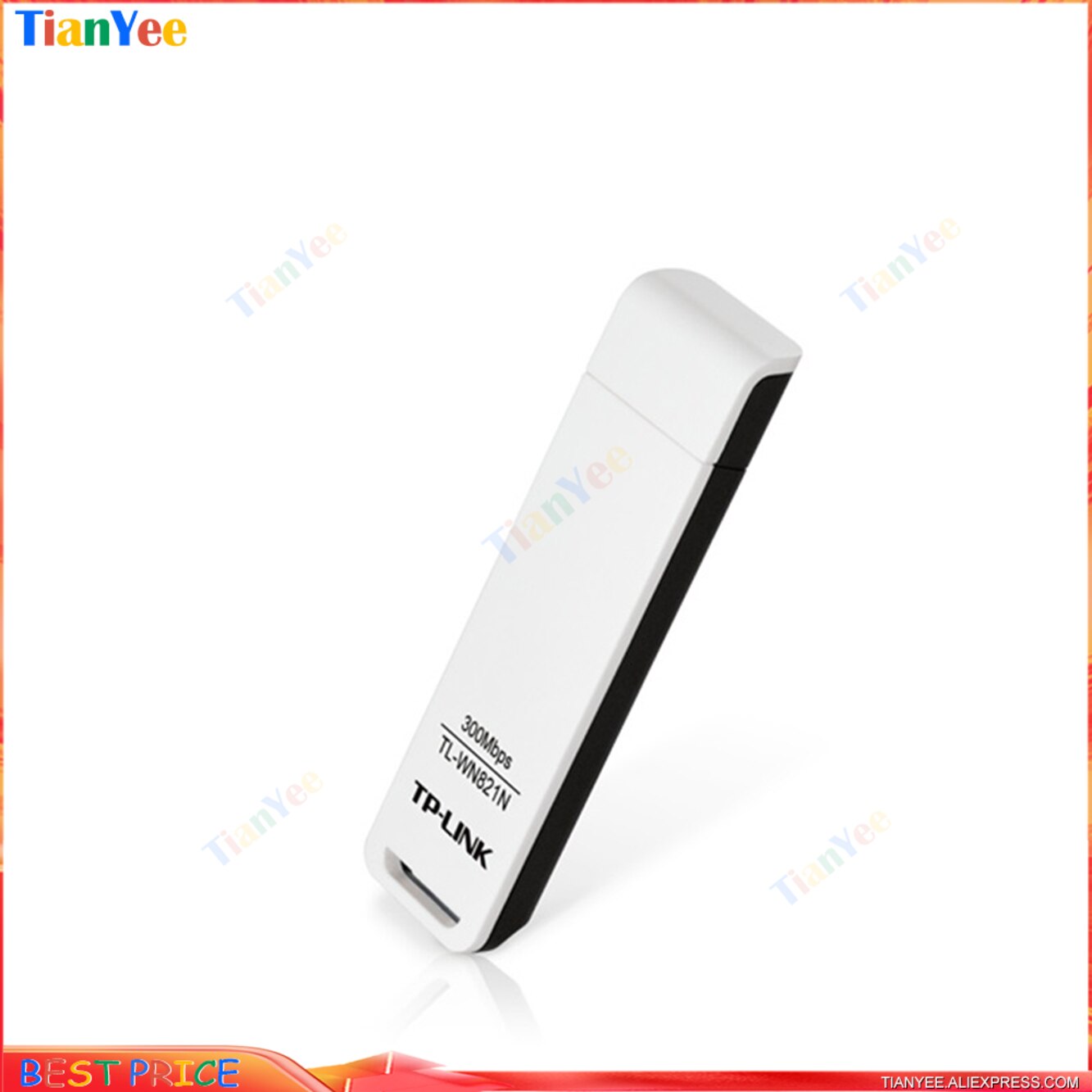 TP-Link TL-WN821N 300Mbps 2.4G Adapter Wifi Network Cards USB Wifi Receiver Transmission Dongle for Desktop Laptop