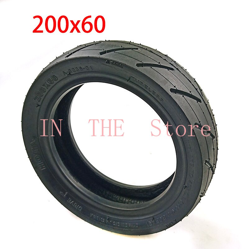 200x60 electric scooter tubeless tire explosion proof tire 8 inch 200 * 60 vacuum tire