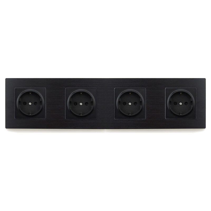 Atlectric Power Socket EU/DE/RU Standard Plug Alum... – Grandado