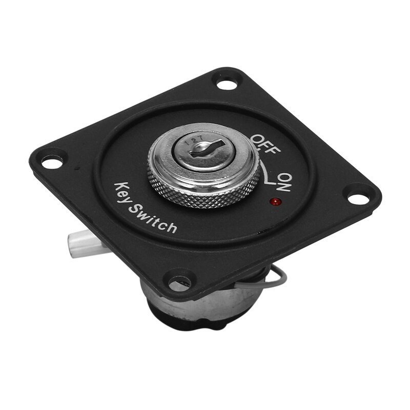 Universal 12V Car Boat Motorcycle Ignition Starter Key Ignition Switch Panel 2Position With 2 Keys