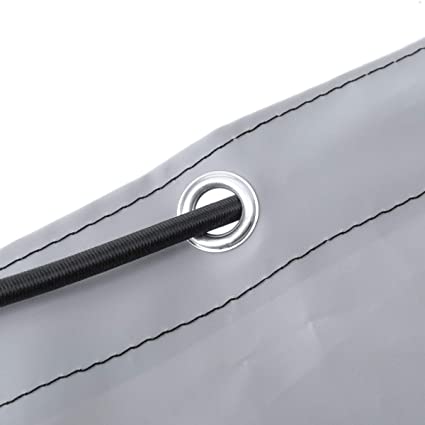 Bâche de voiture de remorque pliable imperméable à l'eau Anti UV protection solaire couverture de neige avec ceinture en caoutchouc pour 500/700 kg remorque voyage Camping auvent