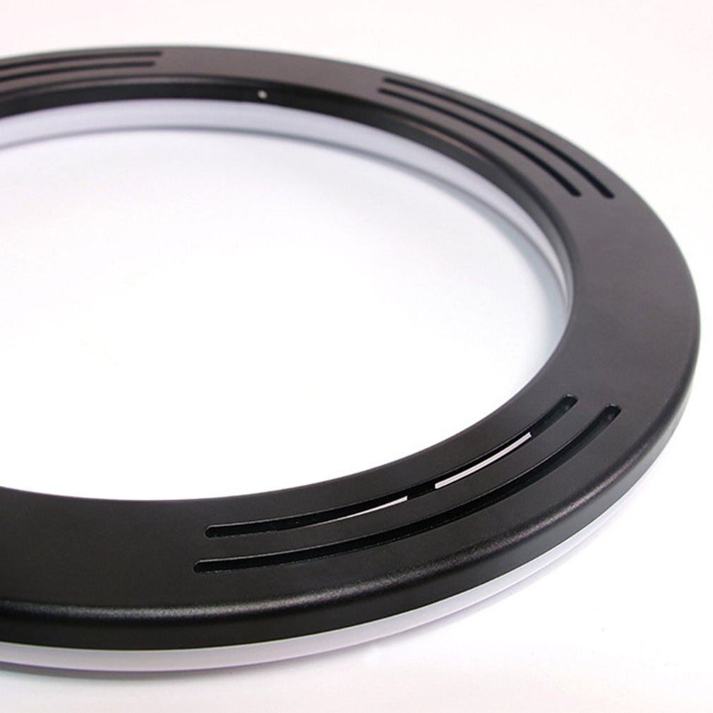 13 Inch Flat Ring Light Selfie Beauty Photography Mobile Phone Live Light Three Color Temperature LED Fill Light