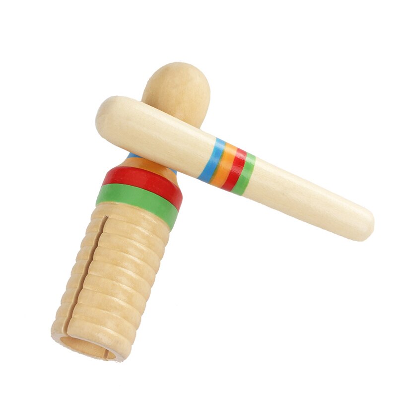 Børn træ musikinstrument lyd rør legetøj percussion uddannelse til børn  x85