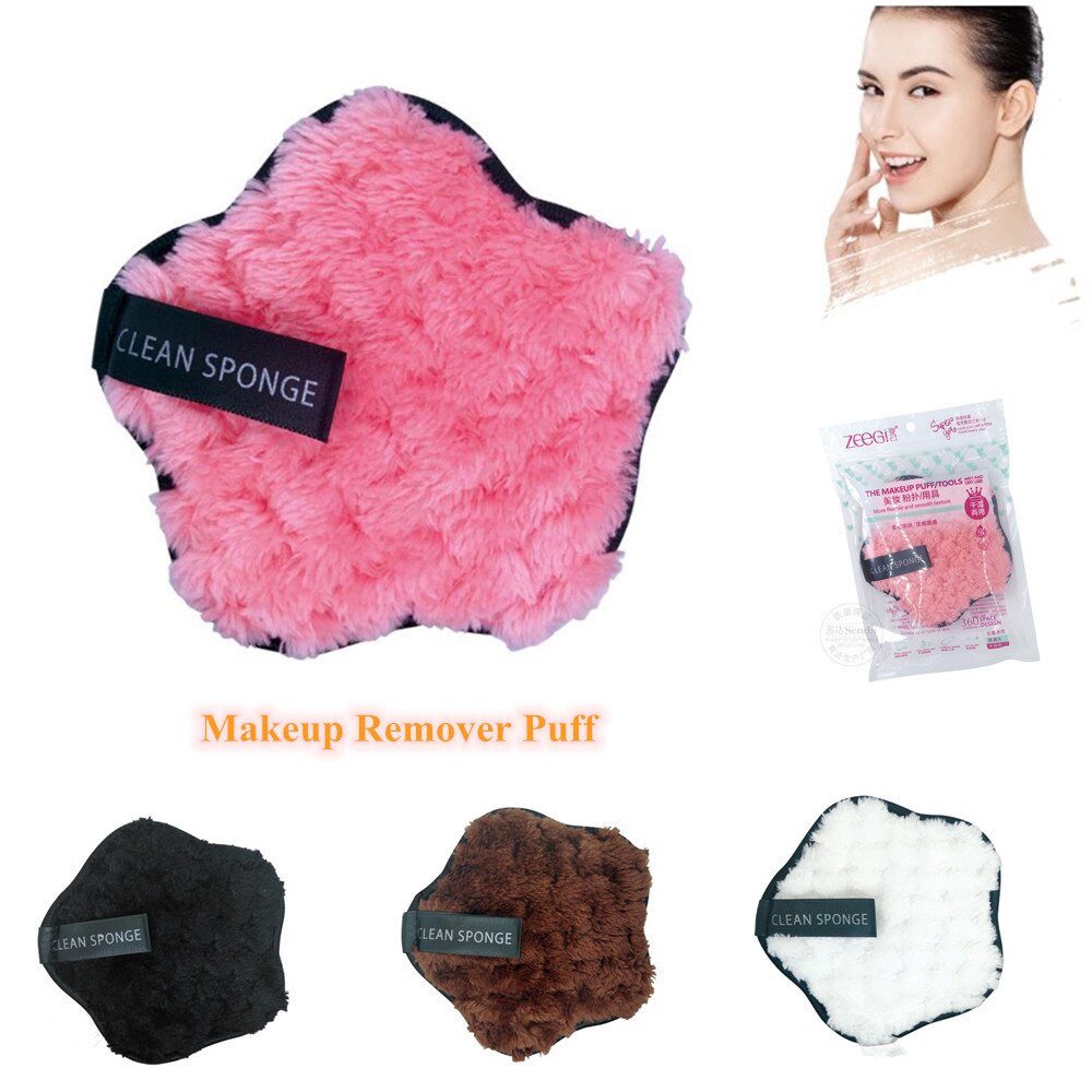 Panno in microfibra Pastiglie di Trucco Del Viso dispositivo di rimozione soffio Cotone Doppio Strato Viso Tovagliolo di Pulizia Riutilizzabile chiodo arte Pulizia Pulire