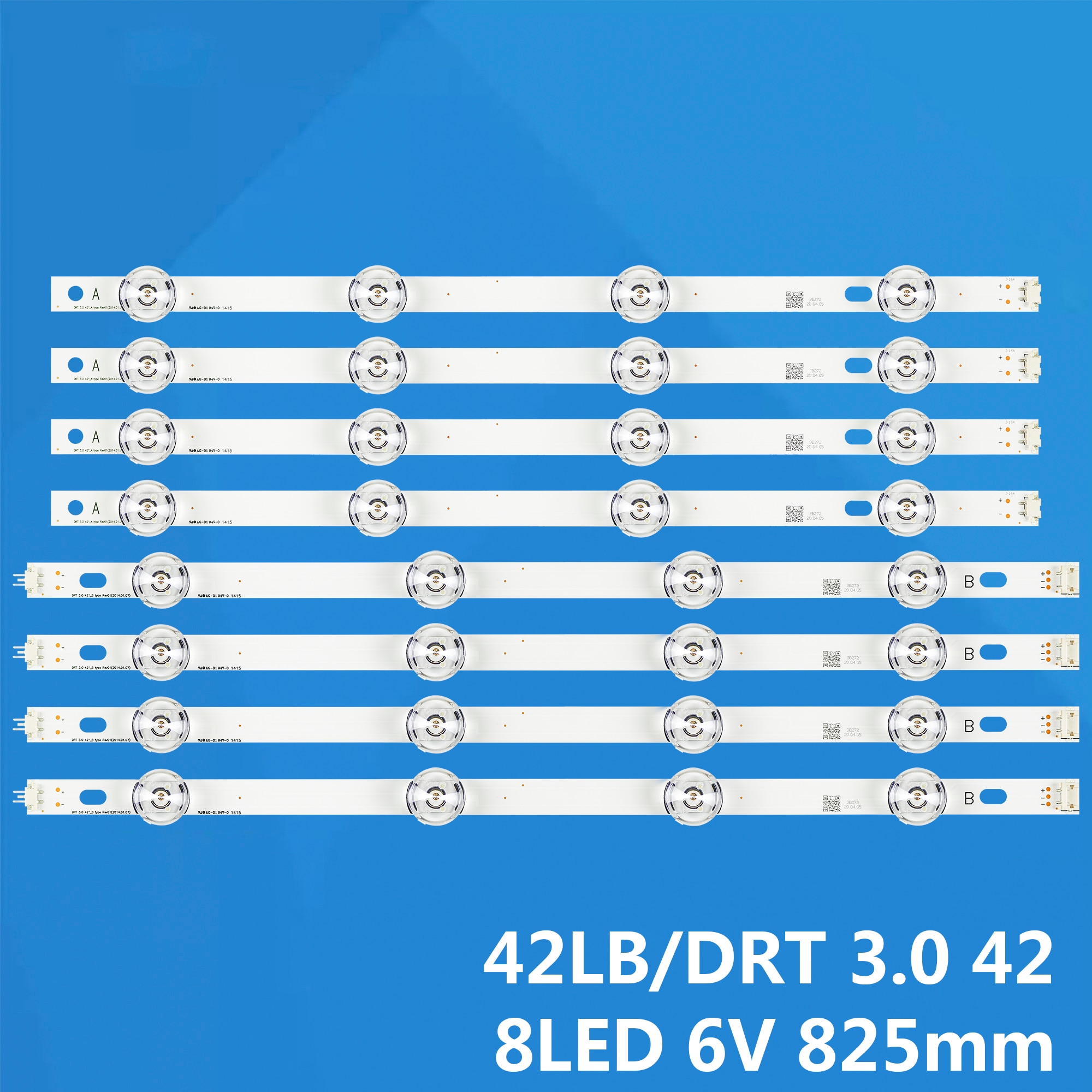 Barra de tira LED de matriz de retroiluminación de TV para 42LB580V 42LB5500 42LB6500 42LB650V 42LB551V 42LB552V 42LY310Ca 42LY310C 42LB5300