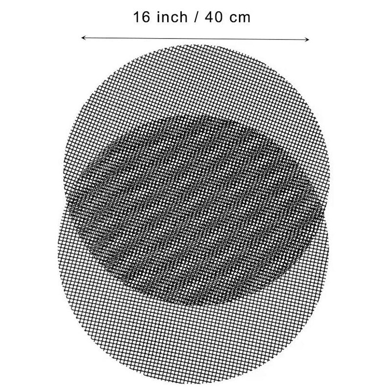 Non Stick Grill Mesh Sheet,Cooking Mats for Grilled Vegetables/Fish/Fajitas/Shrimp,Fiberglass Barbecue Cooking Mat