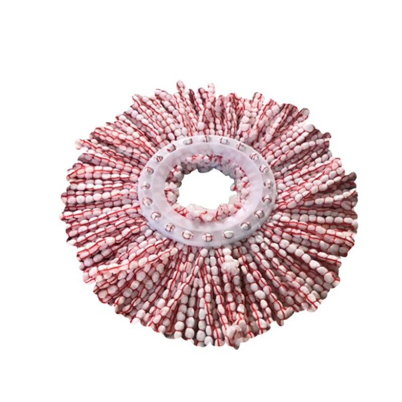 360 Rotating Round Fiber Mop Head Replaceable Microfiber Mop Heads universal circular Super absorbent Mop Refillment: A2