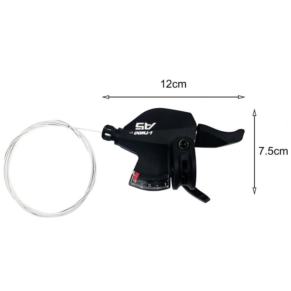 LTWOO-A5 9 vitesses Vélo Gâchette Droite Manette De Vitesse Dérailleur En Alliage D'aluminium avec Affichage De Vitesse pour VTT