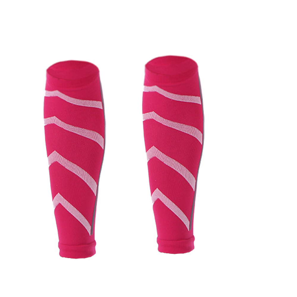 1Pair Calf Compression Sleeves Running Leg Compression Sleeve 20-30mmHg Compression Socks for Shin Splint For Men Women: WHITE