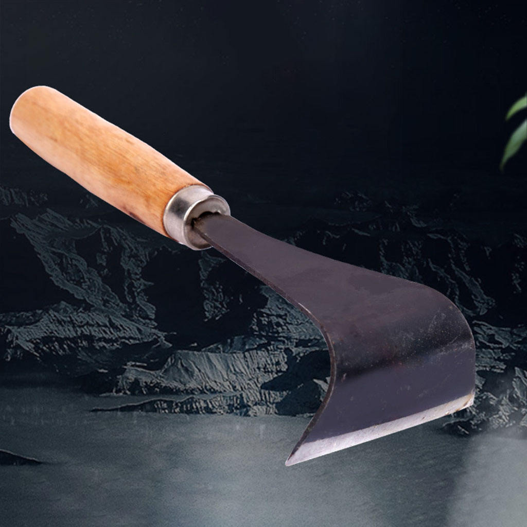 Wood Handle Scraper Wooden Handle Wood Tool Handle Bark Scraper Fit for Wood