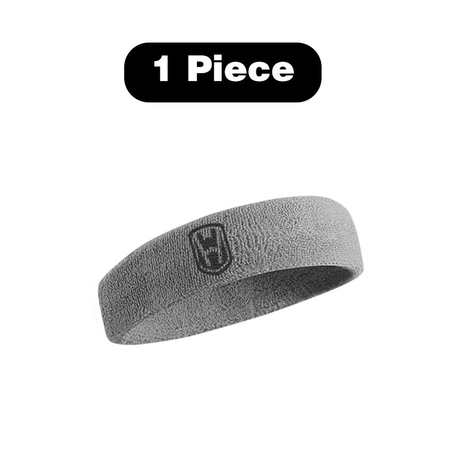 Wosweir Katoenen Atletische Hoofdband Elastische Zweetbanden Vrouwen Mannen Basketbal Sport Gym Fitness Zweetband Volleybal Tennis: Bordeaux