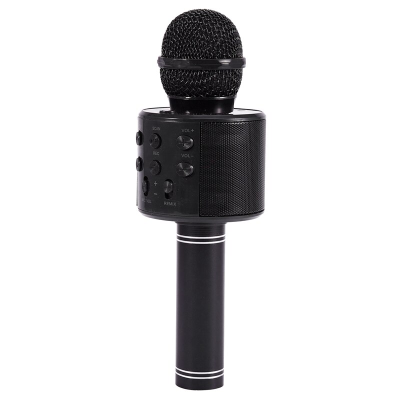 Draagbare Draadloze Microfoon Bluetooth Karaoke Thuis Mic Stereo Speaker Speler Usb Studio Ktv Muziek Online