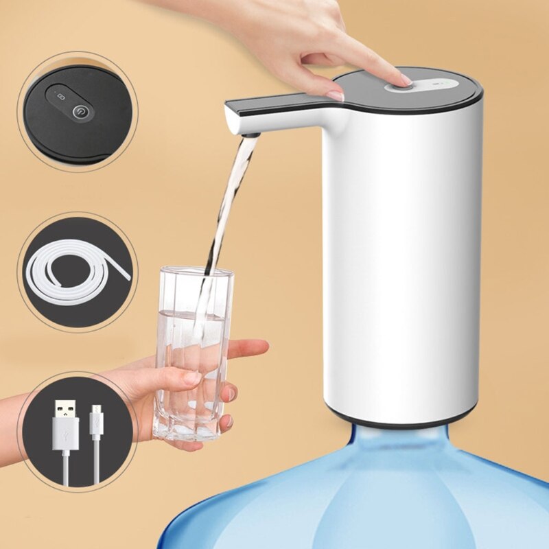 Huishoudelijke elektrische automatische flessenwaterpomp drinkfontein draagbare waterfontein