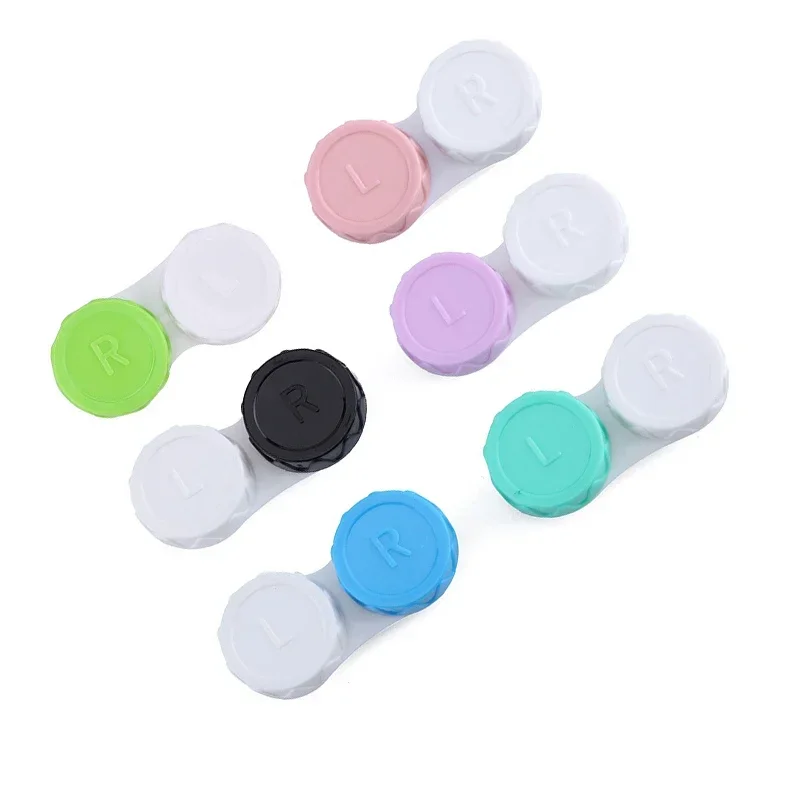 1 PCS Gläser Kosmetische Kontaktlinsen Box Kontaktlinsen Fall für Augen Reise Kit Halter Container Reise Zubehör