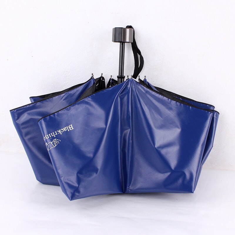 YADA Pure Rhinoceros Star Inside 3-Folding Umbrella Women Man UV Rainproof Umbrella Parasol Rain Sun Light Umbrellas YD200295: YD200295NY