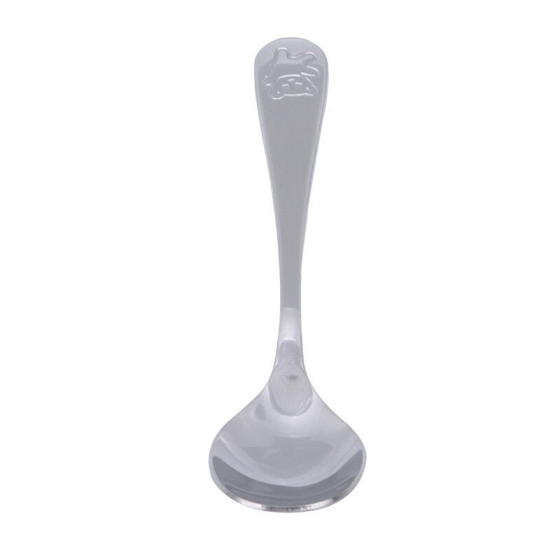 Edelstahl Baby Tragbare Gerichte Teelöffel Löffel Gabel Messer Utensilien Baby freundlicher Lernen essen freundlicher Geschirr