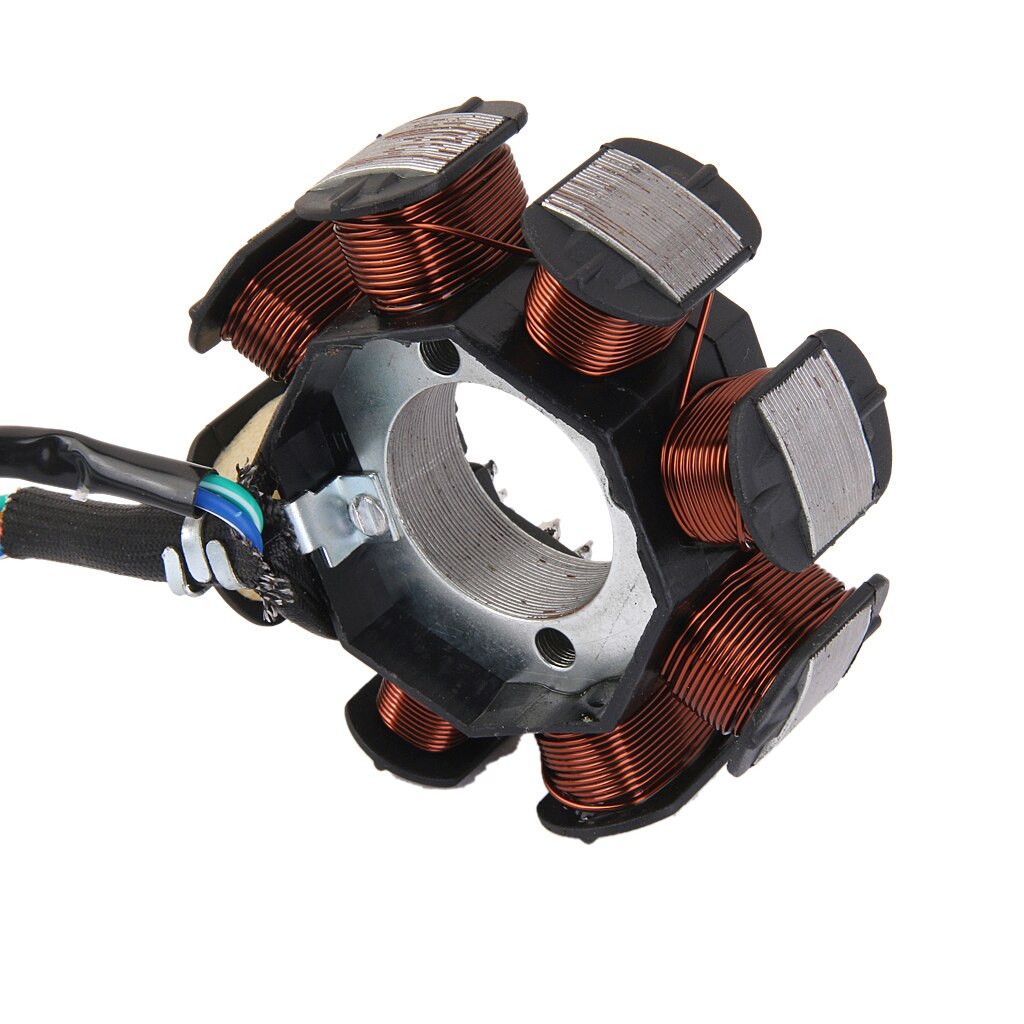 Generador AM6 Tuono, placa de estator, alternador magnético de 5 cables, 8 bobinas para CG 125cc 150cc PIT Quad Dirt Bike ATV Buggy Universal