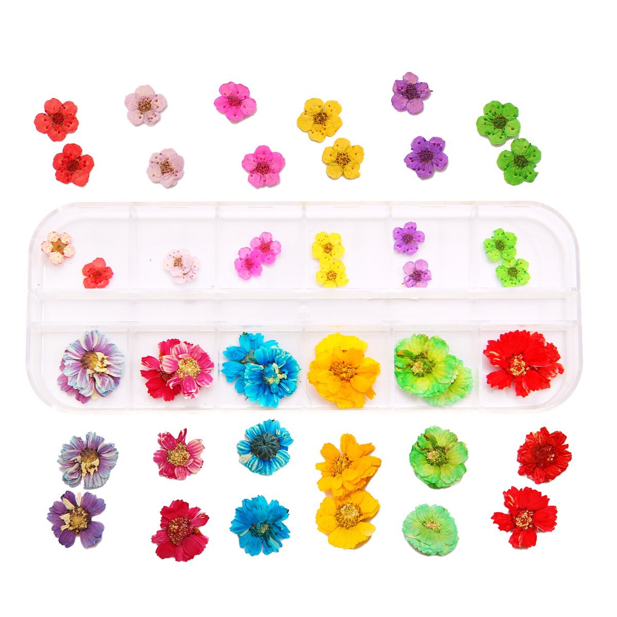 1 Doos Gedroogde Bloemen Droge Planten Voor Hars Mallen Vullingen Epoxy Hars Hanger Ketting Sieraden Maken Craft Diy Nail Art decoratie: Style11