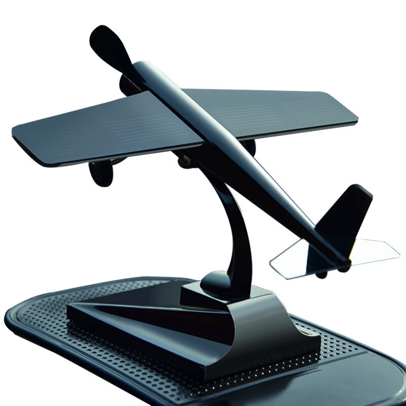 Solar Car Decoration Energy Aircraft Model Solar Powered Aircraft Kit