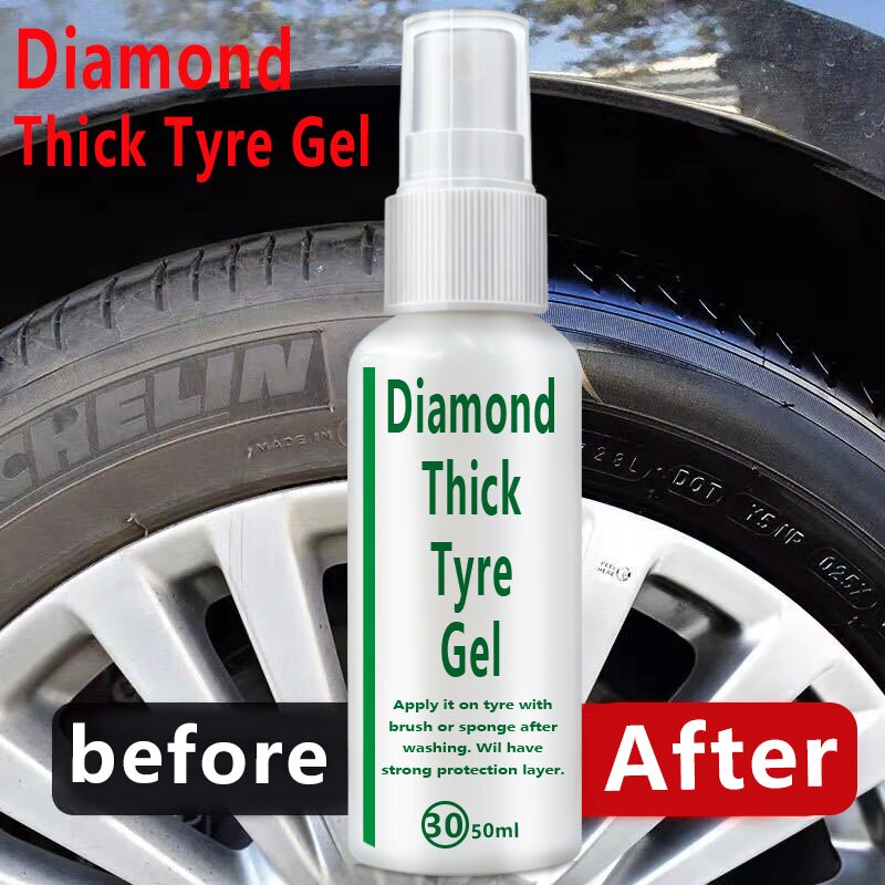 Car Tire Protector Bright 50ML Wax For Car Tires Restoration Agent Tire Protector Tire Restoration Accessory