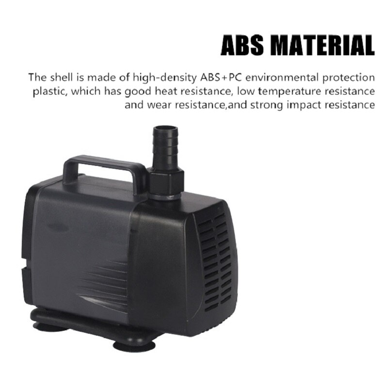 1Pcs 40W/45W LED Electric Water Feature Pump Small Fountain For Outdoor Garden Fish Pond Fish Tank Hydroponic Pond Garden Tool