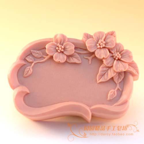 3D Rose Flowers Ball Silicone Soap Mold Candle Molds Mould For Candy Craft DIY e