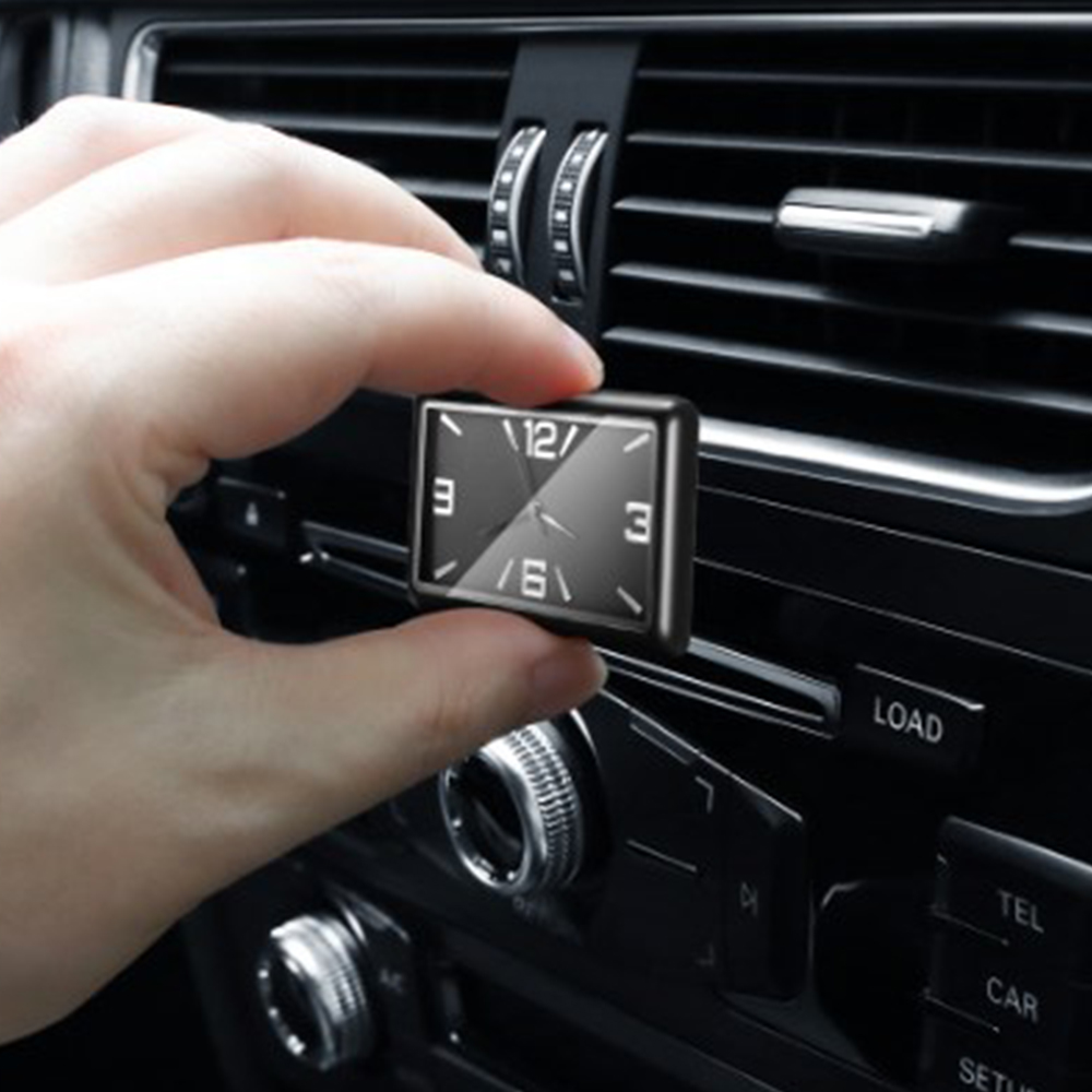 Platz Auto Uhr Innen Dekoration Selbstklebende Elektronische entlüften Clip Uhr für Auto Styling Autos Quarzuhr