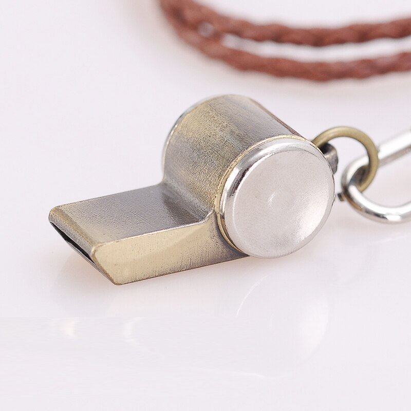 Zinc Alloy Metal Whistle Bronze Golden Outdoor Lifeguard Emergency Survival Waterproof Whistle For Birthday Christmas