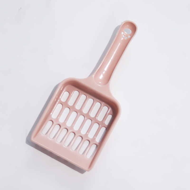 Spatule à litière pour chat, cuillères à sable qui fuient pour chien, toilettes pour chat, pelle à sable pour animaux de compagnie, outils de nettoyage ménager, pelle à sable pour chats: Rose