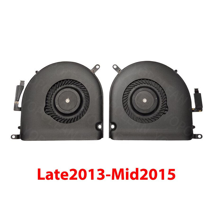 Ventilador de refrigeración de CPU para MacBook Pro Retina, dispositivo Original de prueba completa, izquierda y derecha, 15 &quot;, A1398, Mid2012, principios de , finales de , , año: Late 2013-Mid 2015