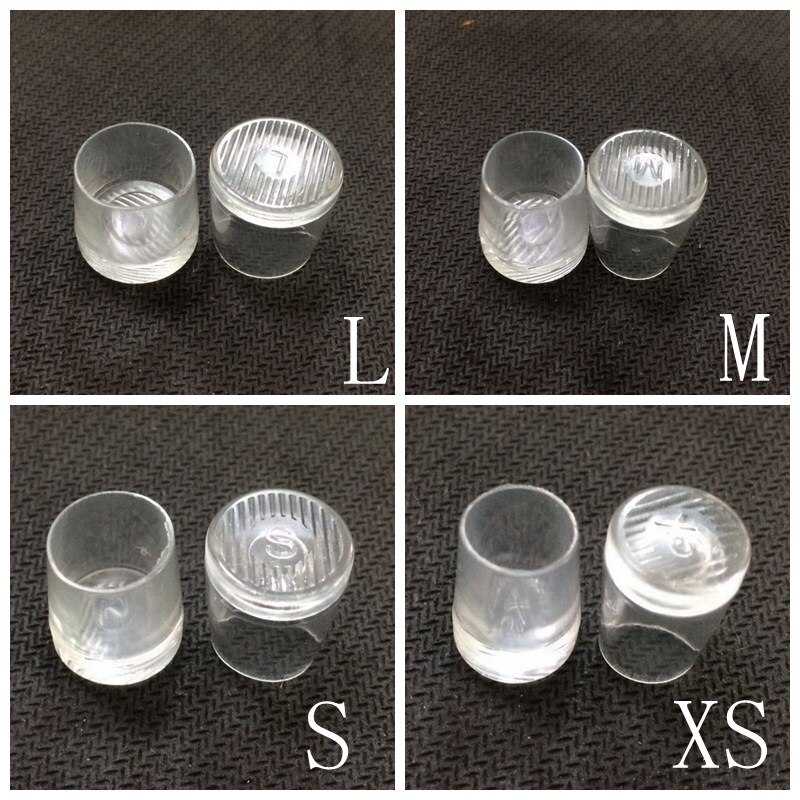32 par (XS, S, M, L) wysokie obcasy łacińskiej sztylet taniec obcasy stopki antypoślizgowe silikonowe ochraniacze na wysokim obcasie ślub impreza: jasny XS8 S8 M8 L8