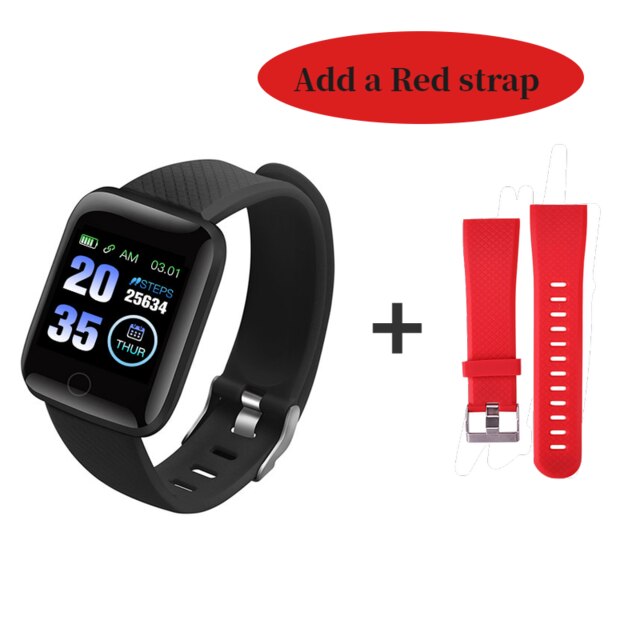D13 montres intelligentes 116 Plus montre de fréquence cardiaque bracelet intelligent montres de sport bracelet intelligent étanche Smartwatch Android